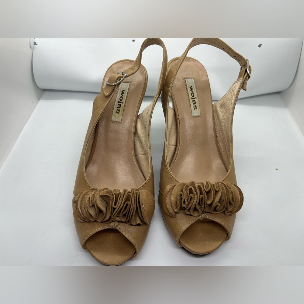 Women’s Sandals, leather, heel